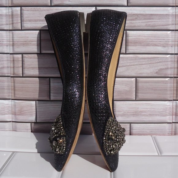 SIZE 6.5 M. TORY BURCH ‘Vanessa’ leather flats - Picture 12 of 16